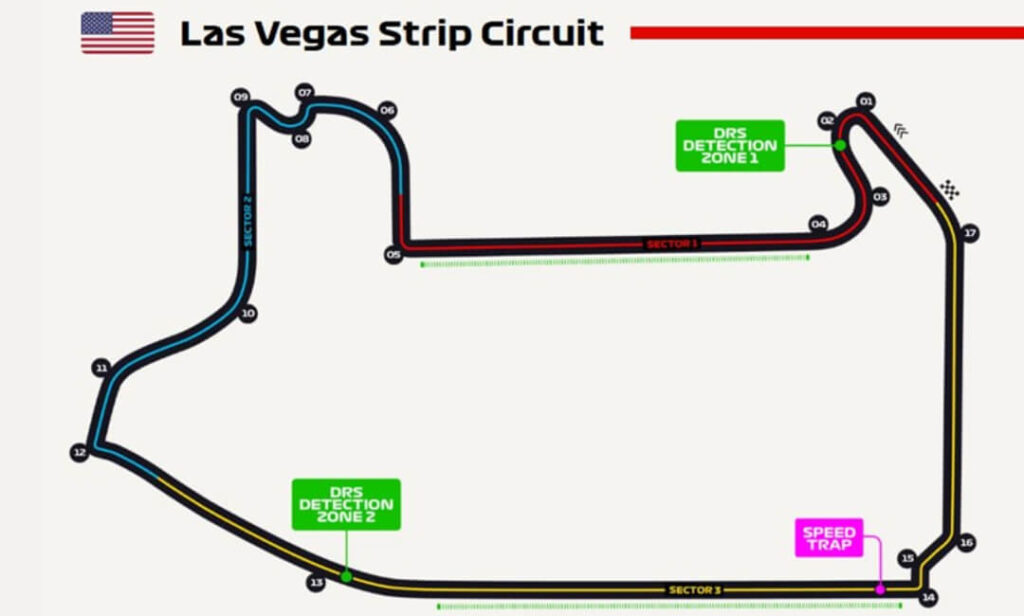 Las Vegas Strip Map 2024