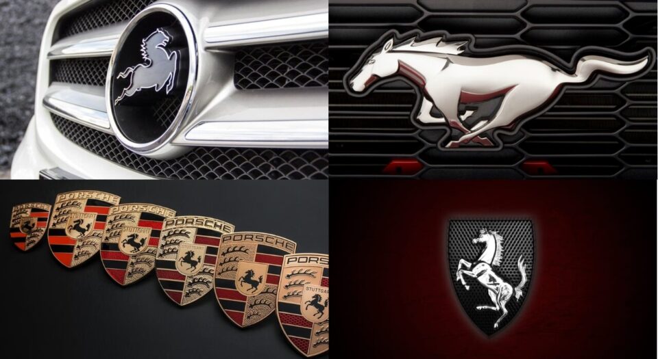 Cars With Horse Logo