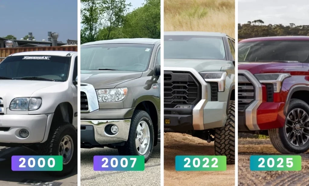 Toyota Tundra Over The Years
